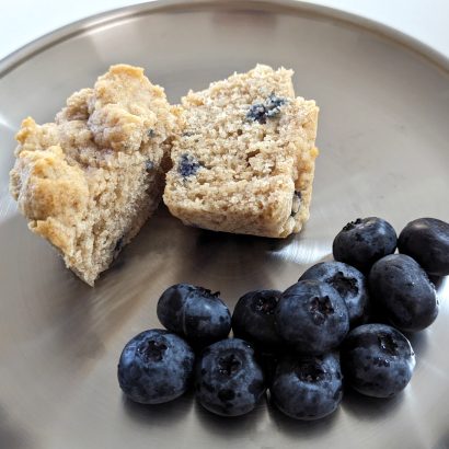 Thumbnail for Low-Sugar Blueberry Muffins for Toddlers and Kids